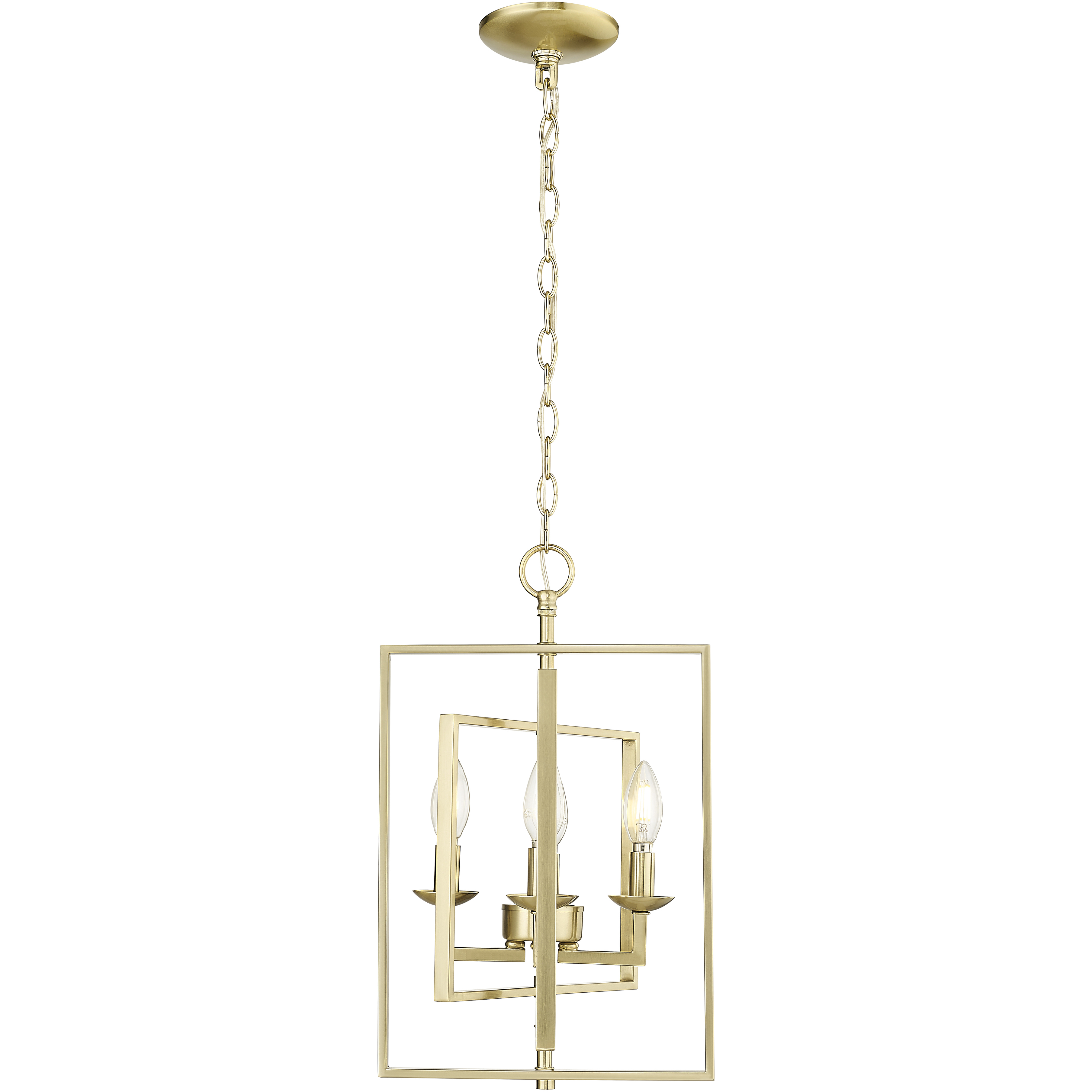 Nellis 4 Light 14 inch Modern Gold Pendant Ceiling Light